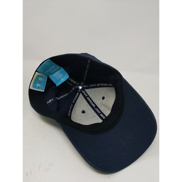 Vancouver 2010 XXI Olympic Winter Games Fitted Hat Size S-M Blue Embroidered - Picture 8 of 10